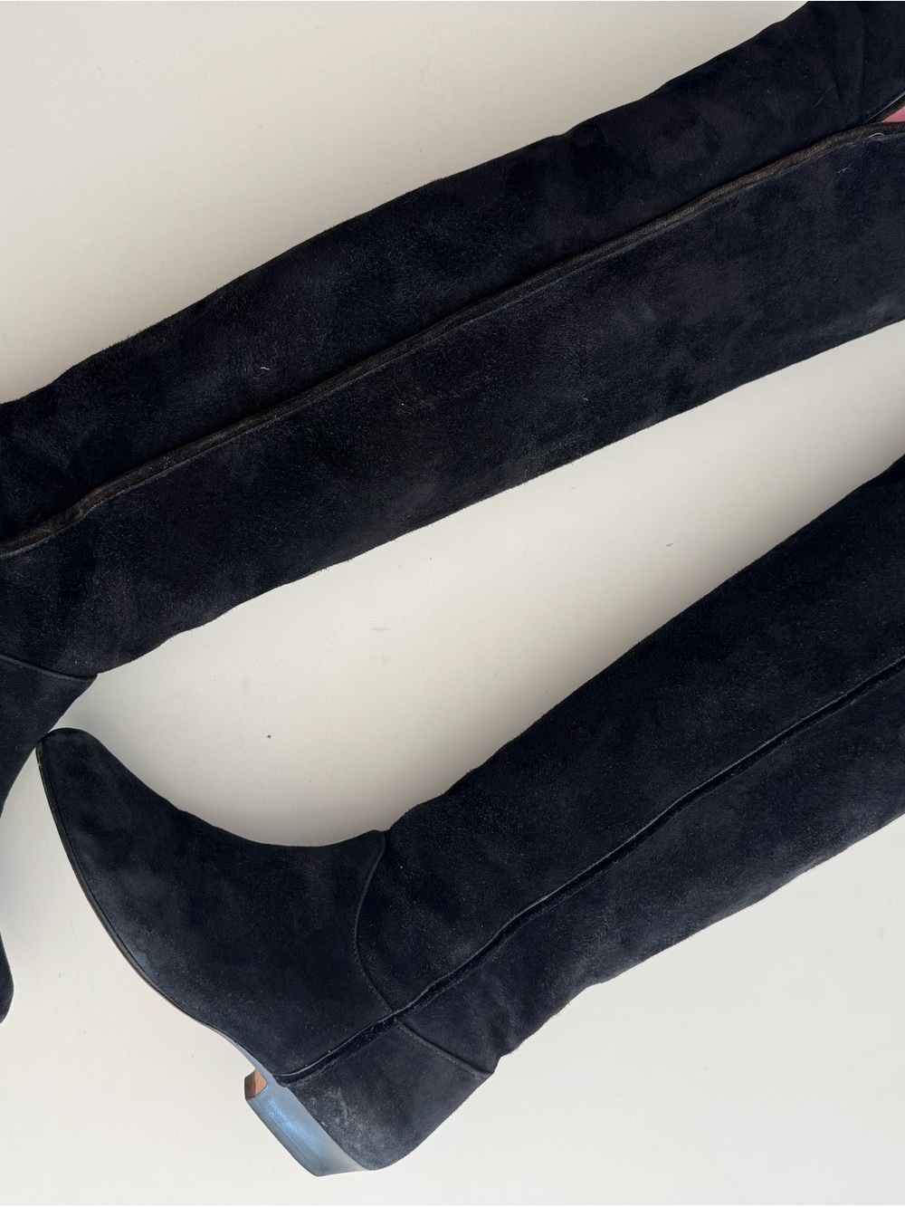 Vintage YSL suede over the knee boots sz 6